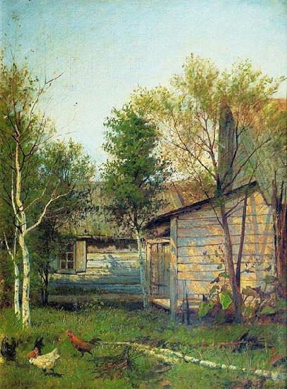 Isaac Levitan Sunny Day Norge oil painting art